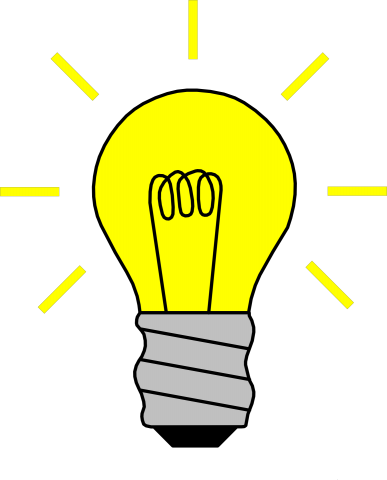 idea light bulb