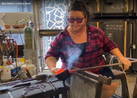 Glass Blower Bao Thao