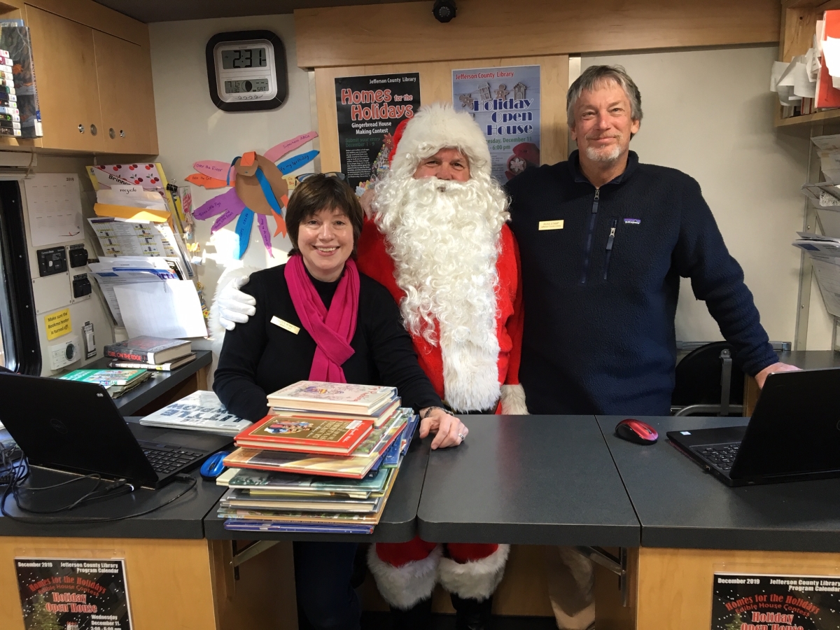 Russ and Celeste (Santa won't be online.)