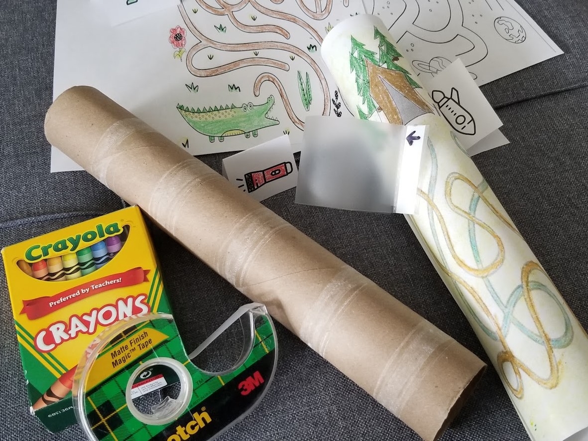 Travel Tubes Kids Craft