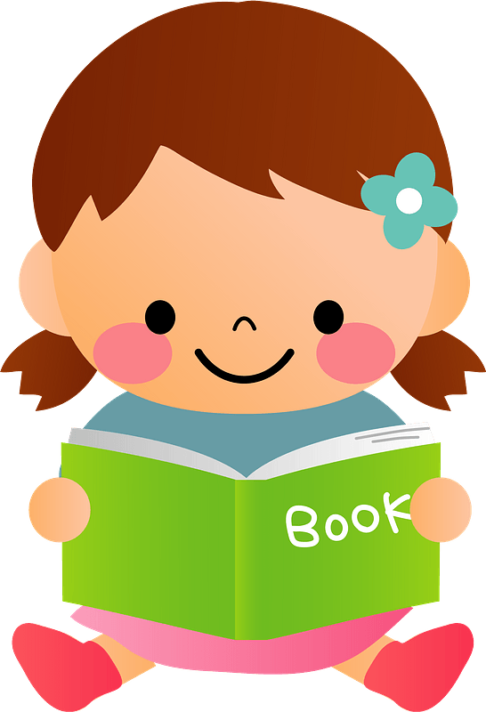 Girl with book