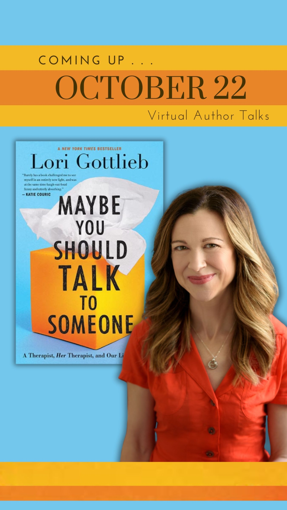 Live Online: Author Talk with Lori Gottlieb