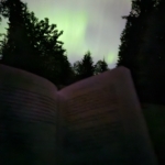 Teen-Photo - E Reading Under the Lights of the Aurora Borealis ParkerFulton